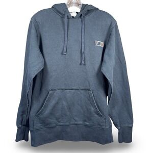 The Hundreds Black Hoodie Adam Bomb Logo Small S Mens Skater Y2K Pullover Fleece